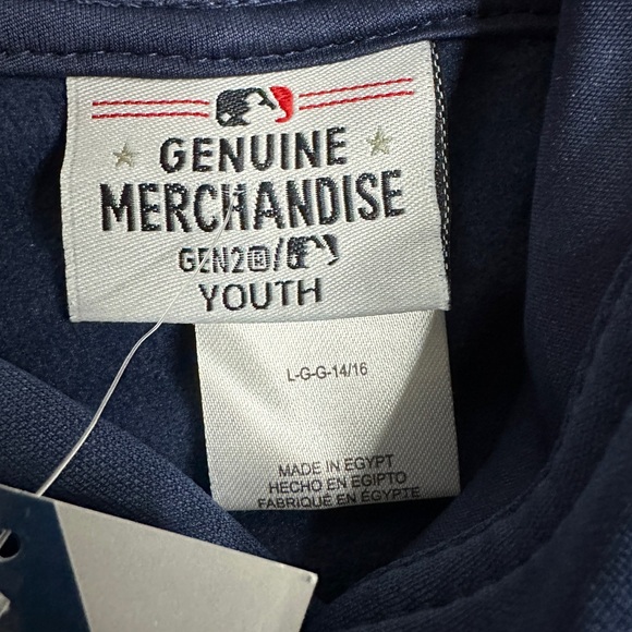 Houston Astros Navy Hoodie Kids Size 14/16 - Picture 5 of 7